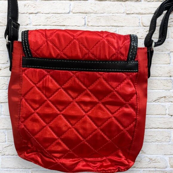 Profanity Washington Nationals MLB Baseball Quilted Red Crossbody Bag Purse - Picture 4 of 4
